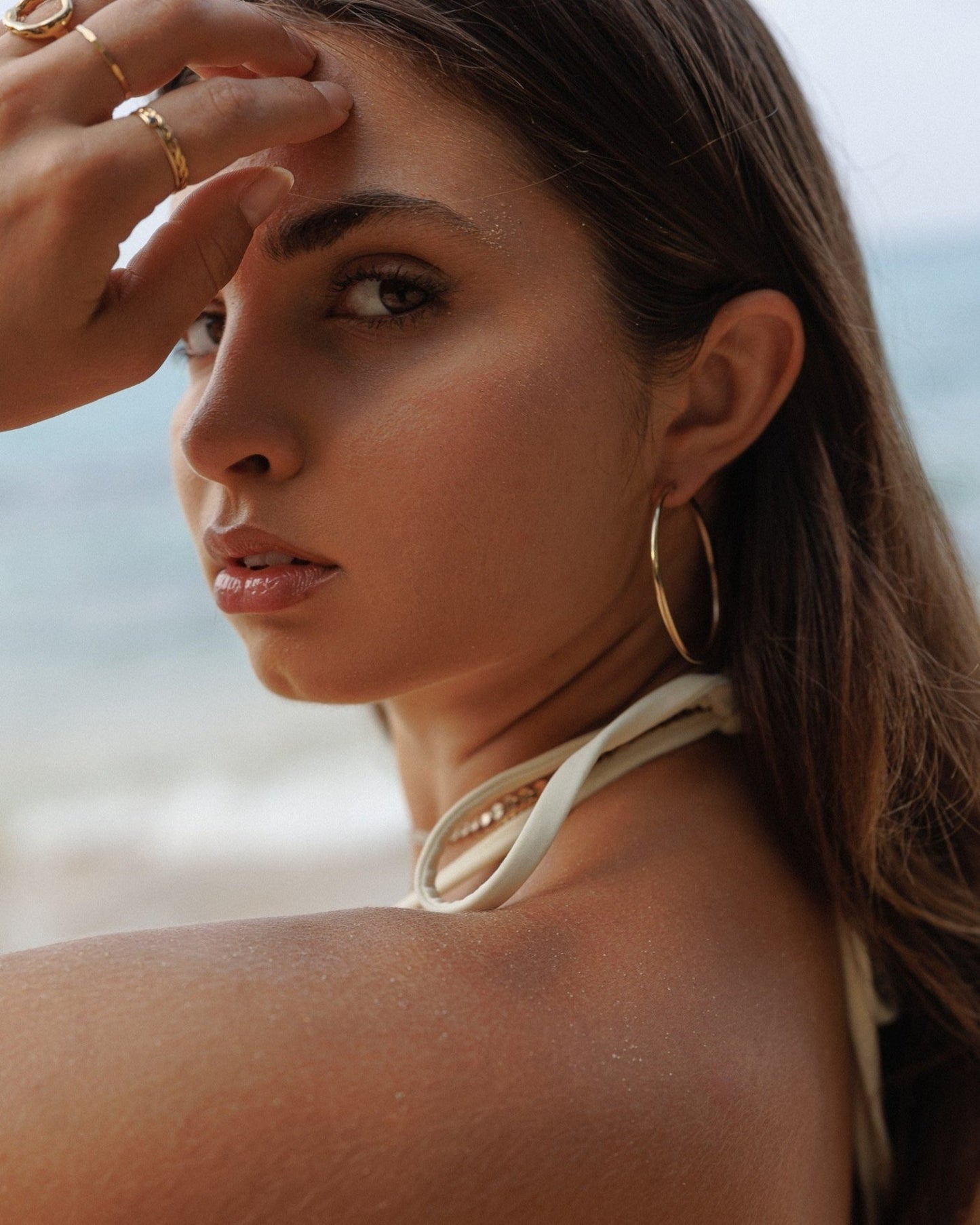 50MM ESSENTIAL HOOPS - DE.FINE Collection Jewelry