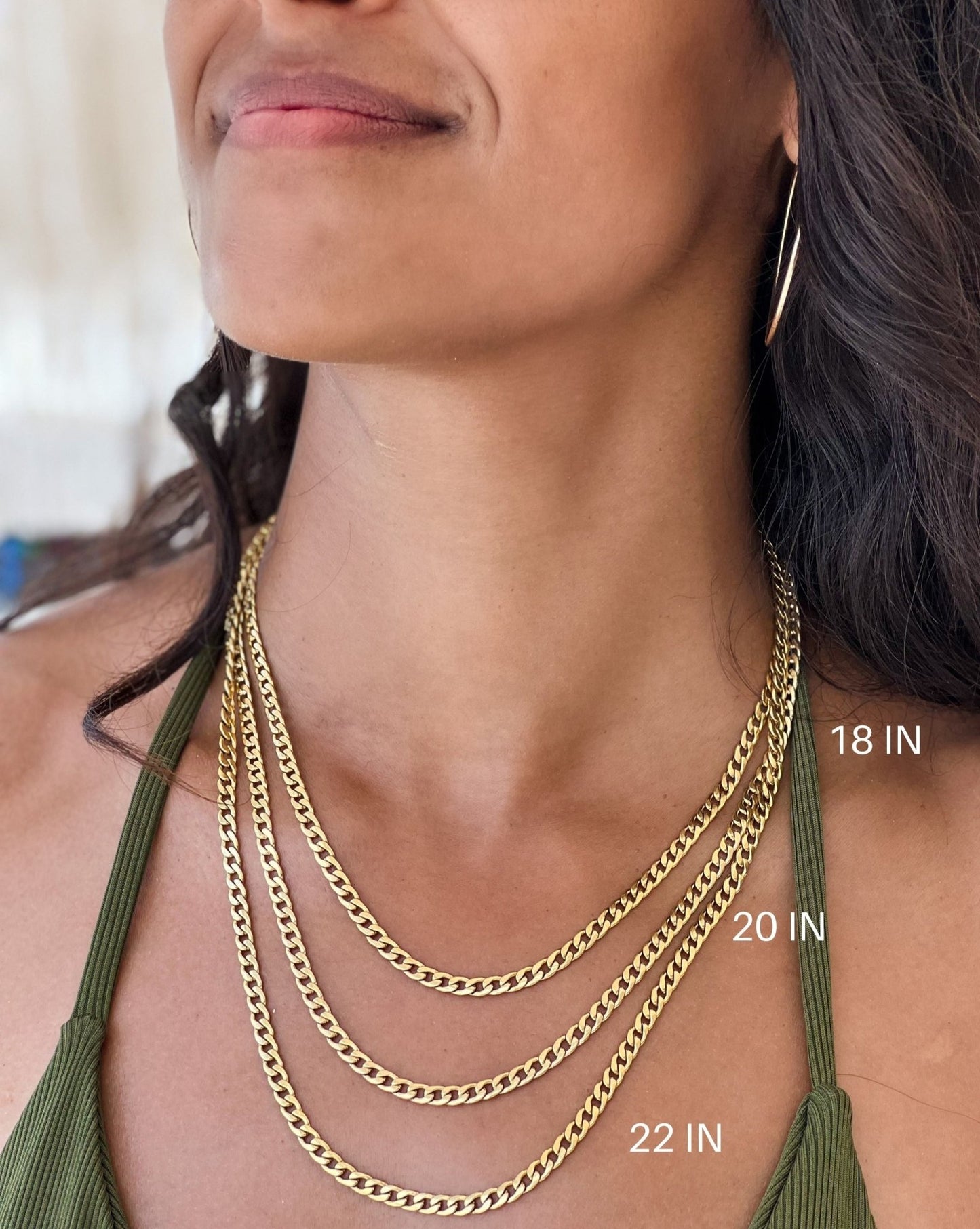 CLASSIC CURB - GOLD - DE.FINE Collection Jewelry