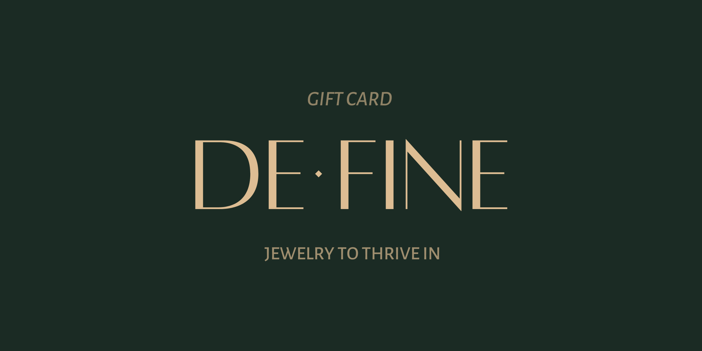 Digital Gift Card - DE.FINE Collection Jewelry