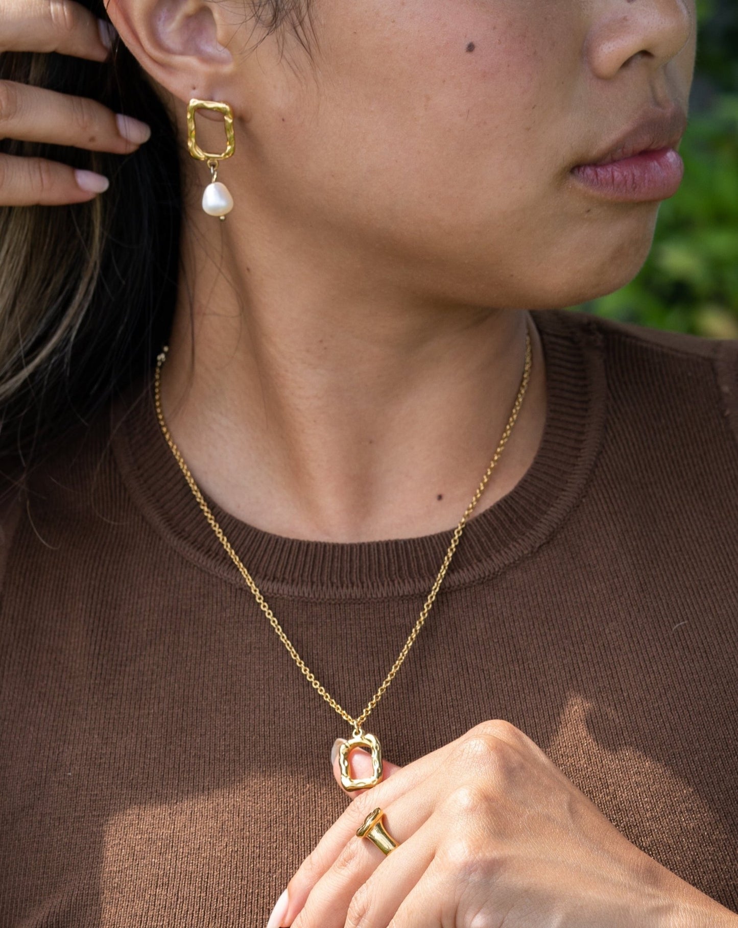 FRAME EARRINGS - DE.FINE Collection Jewelry