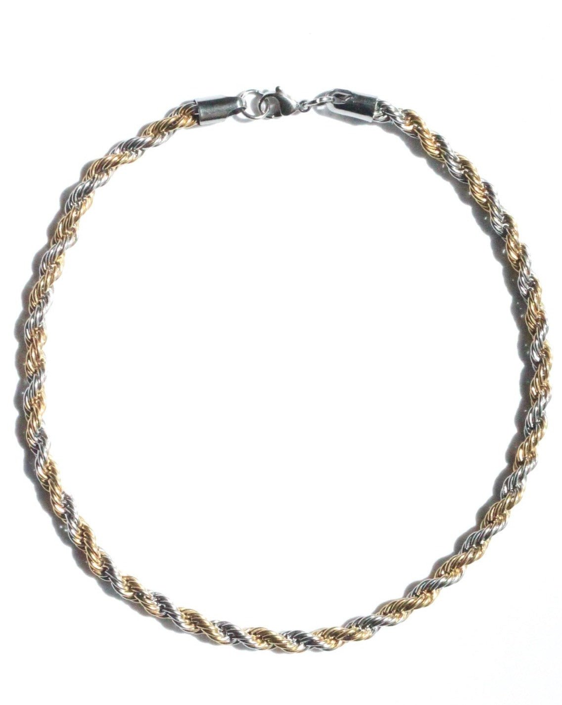 TWIST CHAIN - 6MM TWO-TONE - DE.FINE Collection Jewelry
