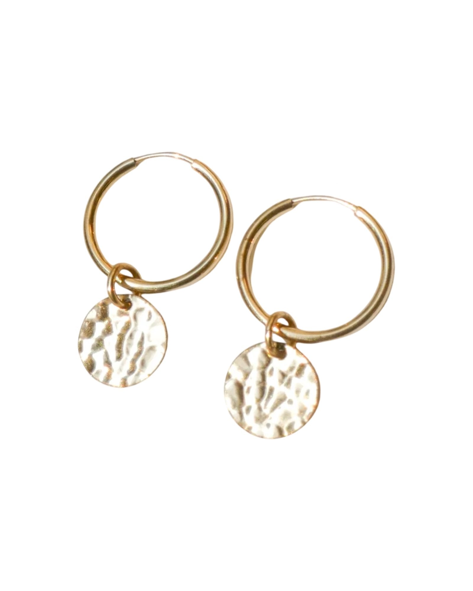 16MM DALEY LUNA HOOPS - DE.FINE Collection Jewelry