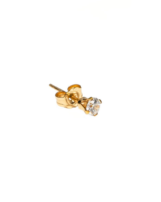 3MM ZIRCONIA STUD - DE.FINE Collection Jewelry