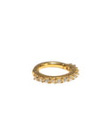 6MM BABY PAVE HUGGIE HOOP