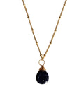 BLUE GOLDSTONE NECKLACE