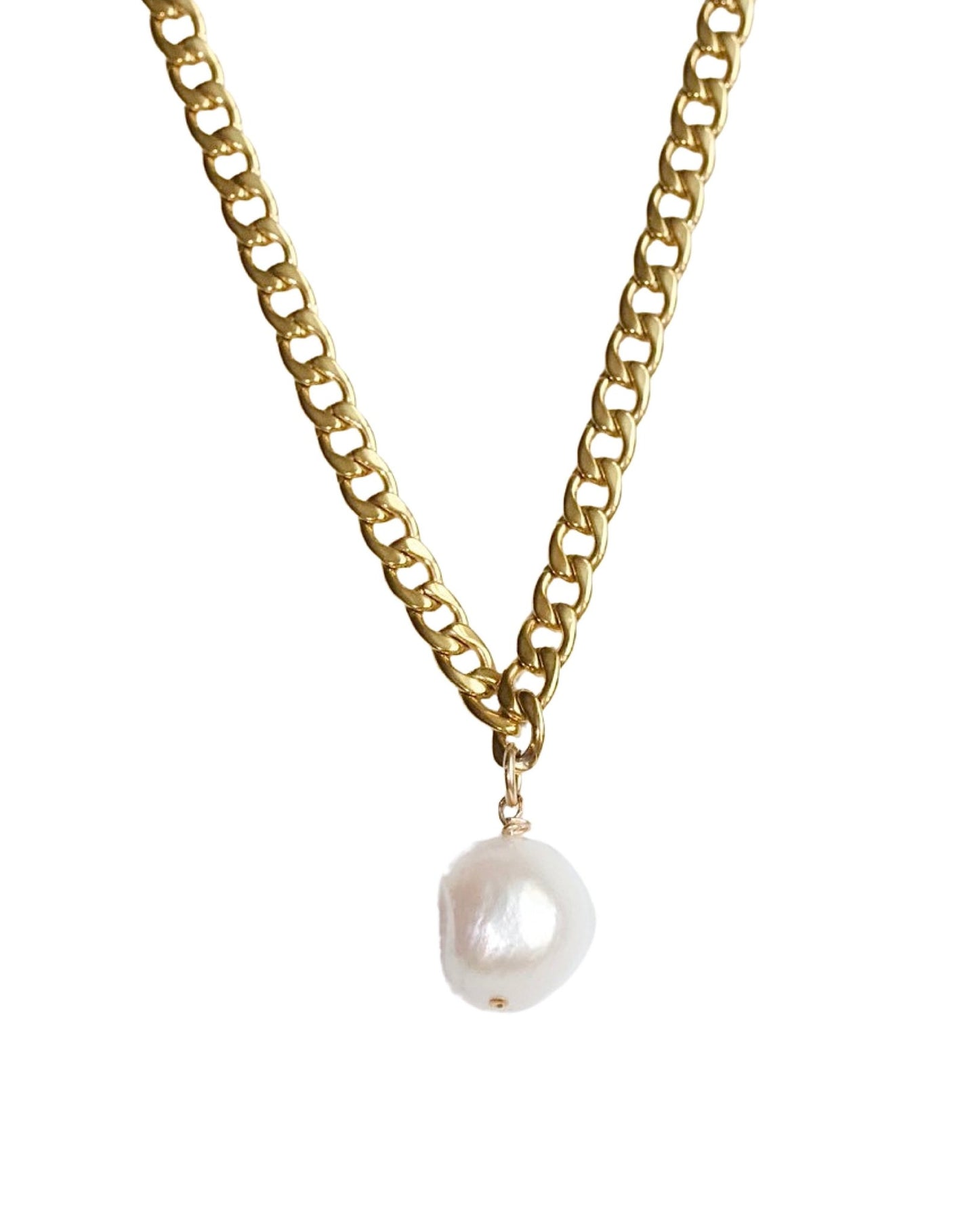 BOLD PEARL NECKLACE - DE.FINE Collection Jewelry