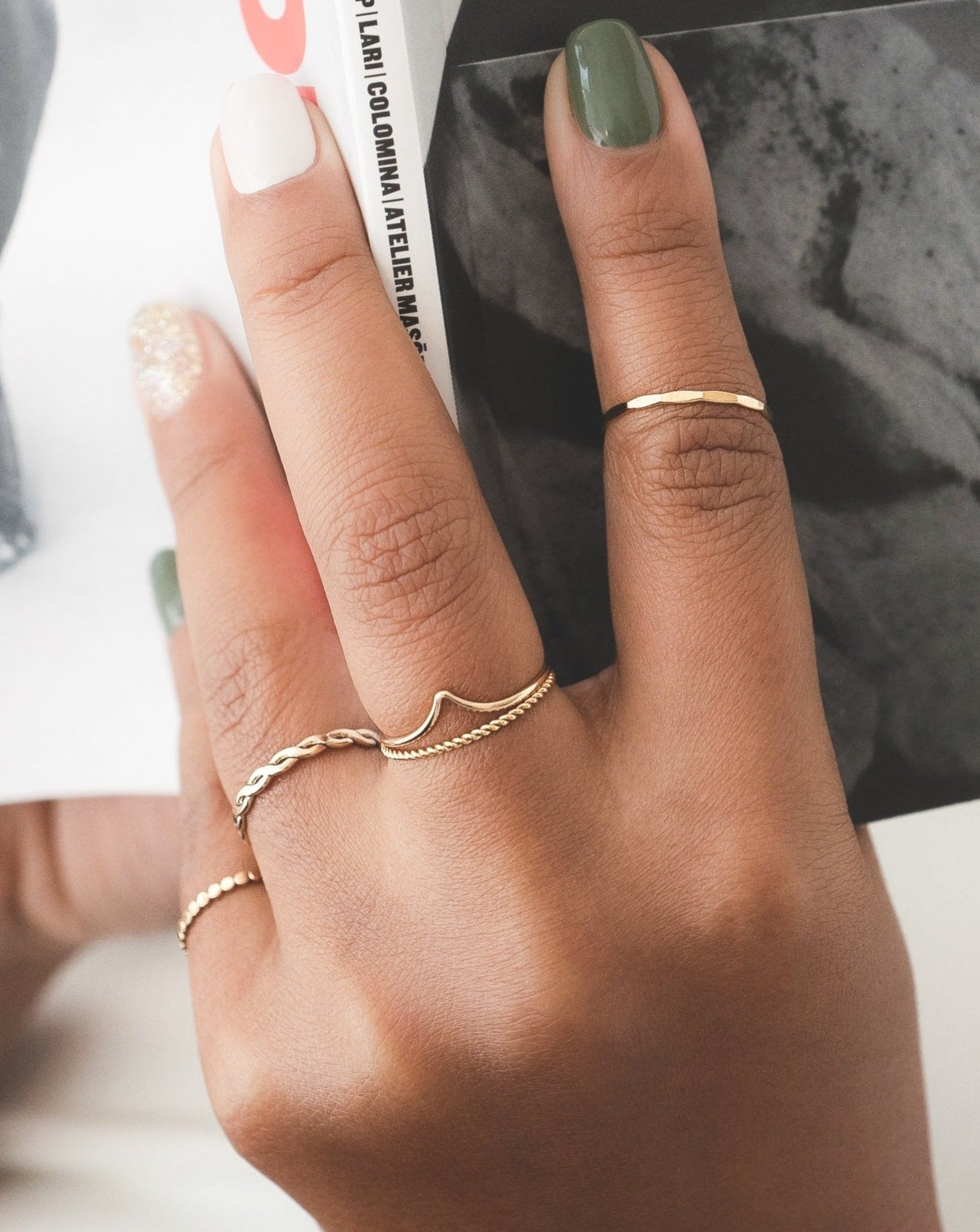 BRAIDED RING - DE.FINE Collection Jewelry