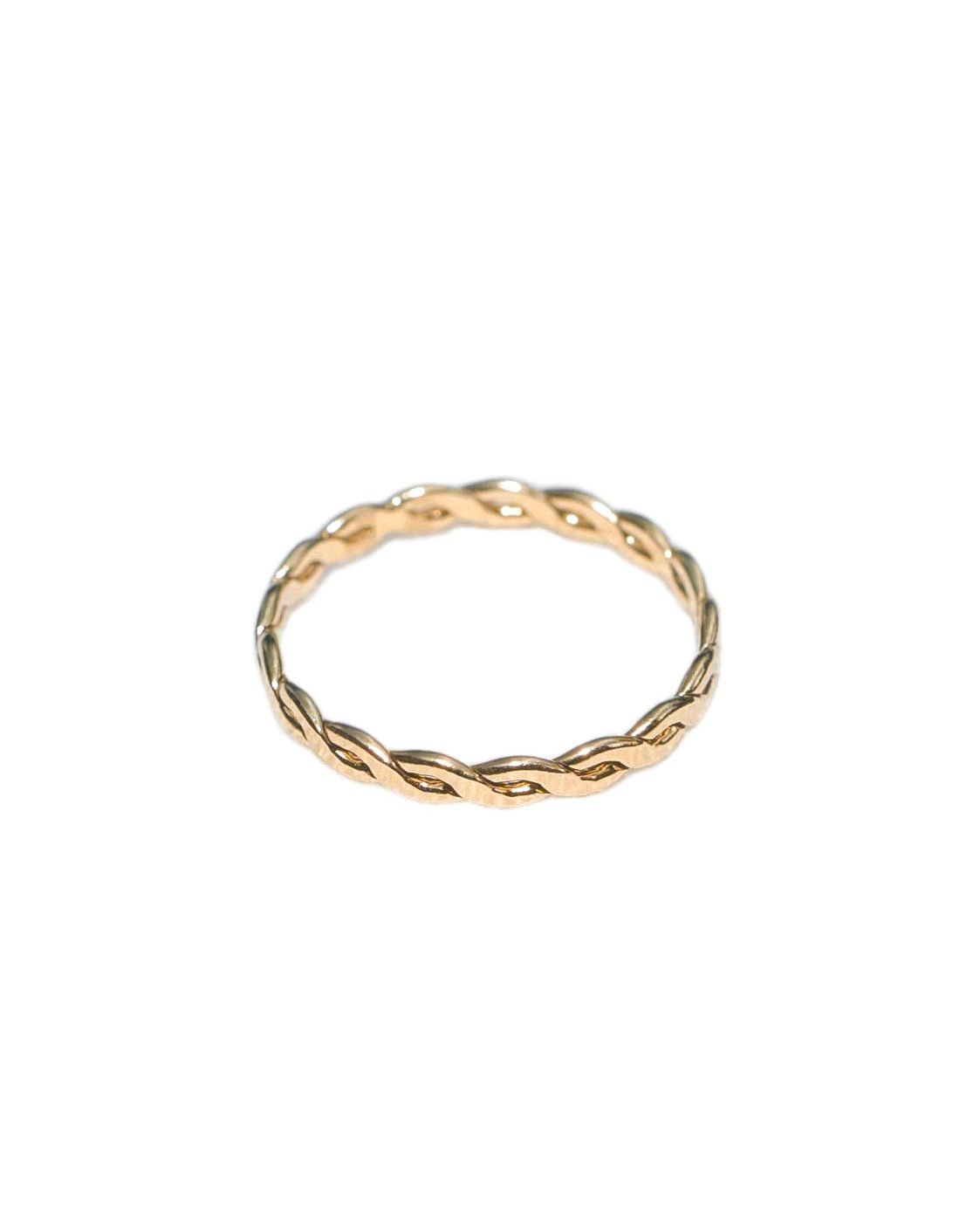 BRAIDED RING - DE.FINE Collection Jewelry