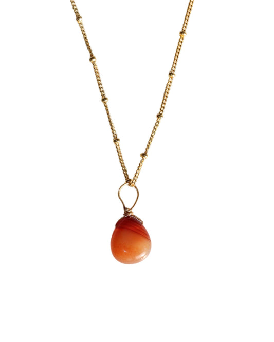 Carnelian Necklace - DE.FINE Collection Jewelry