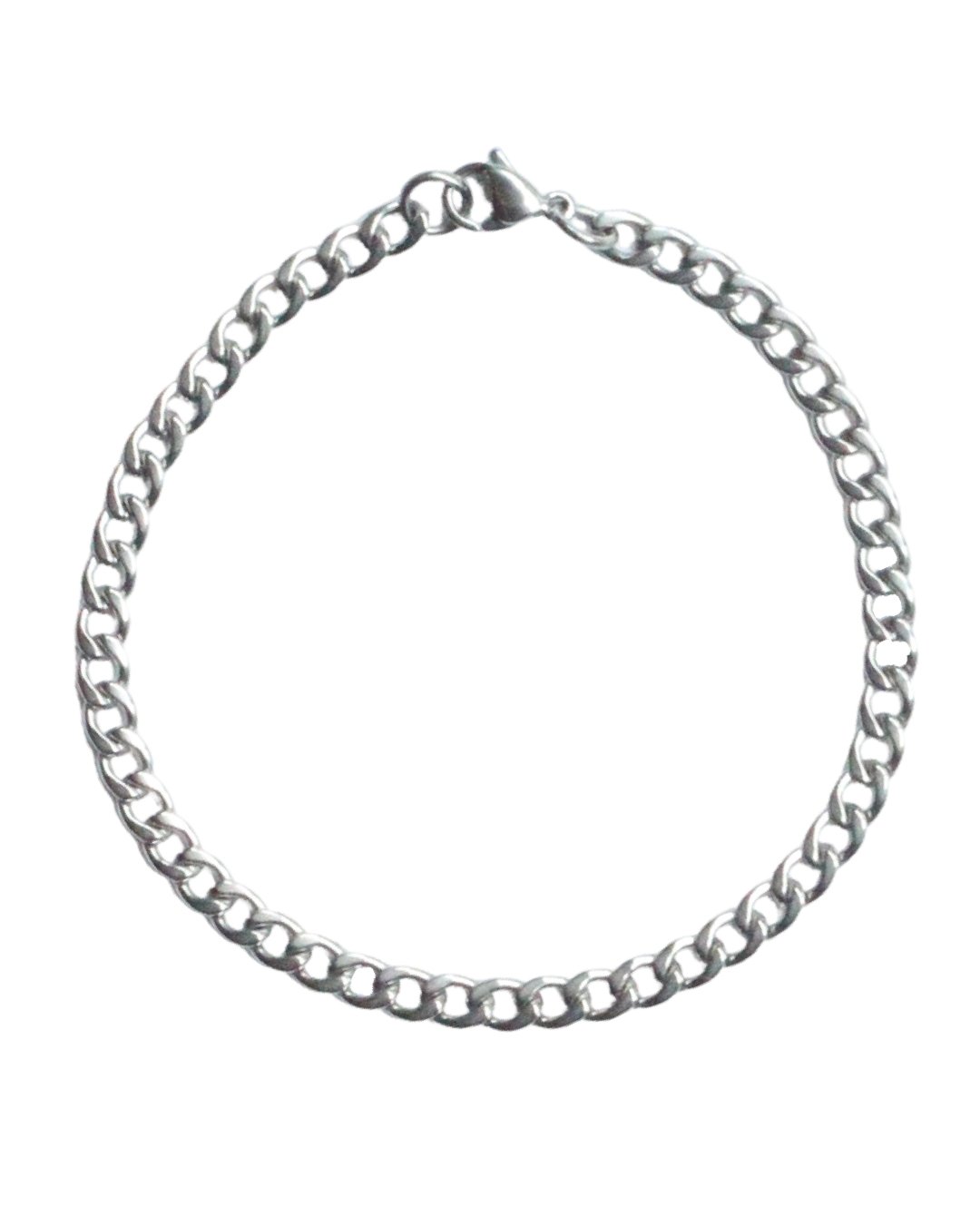 CLASSIC CURB BRACELET - SILVER - DE.FINE Collection Jewelry