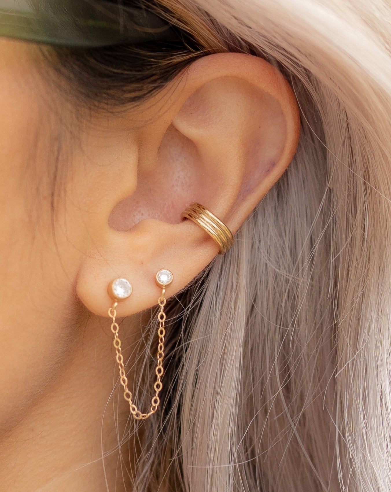 DOUBLE OR NOTHIN’ STUD - DE.FINE Collection Jewelry