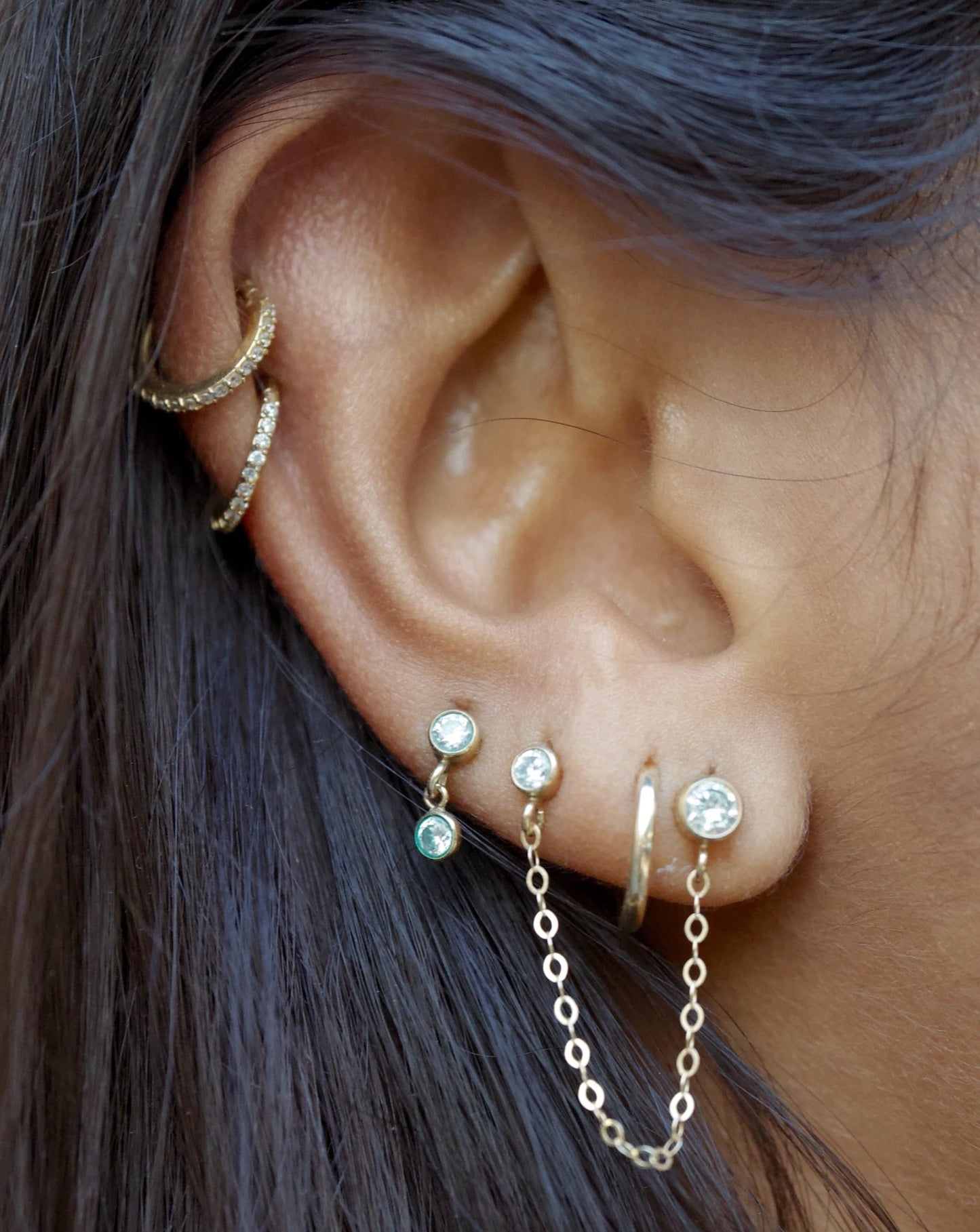 DOUBLE OR NOTHIN’ STUD - DE.FINE Collection Jewelry