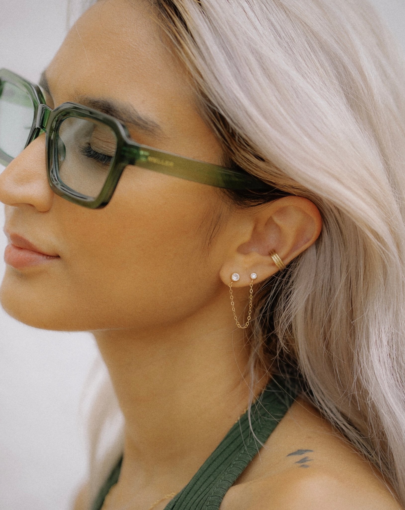 DOUBLE OR NOTHIN’ STUD - DE.FINE Collection Jewelry