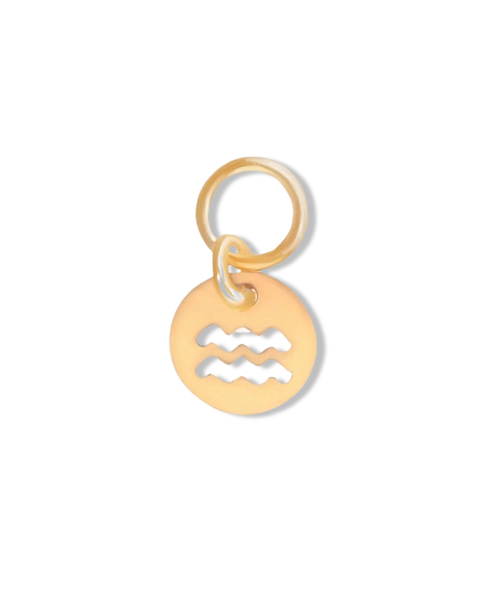 Gold Filled 7MM Zodiac Charm - DE.FINE Collection Jewelry