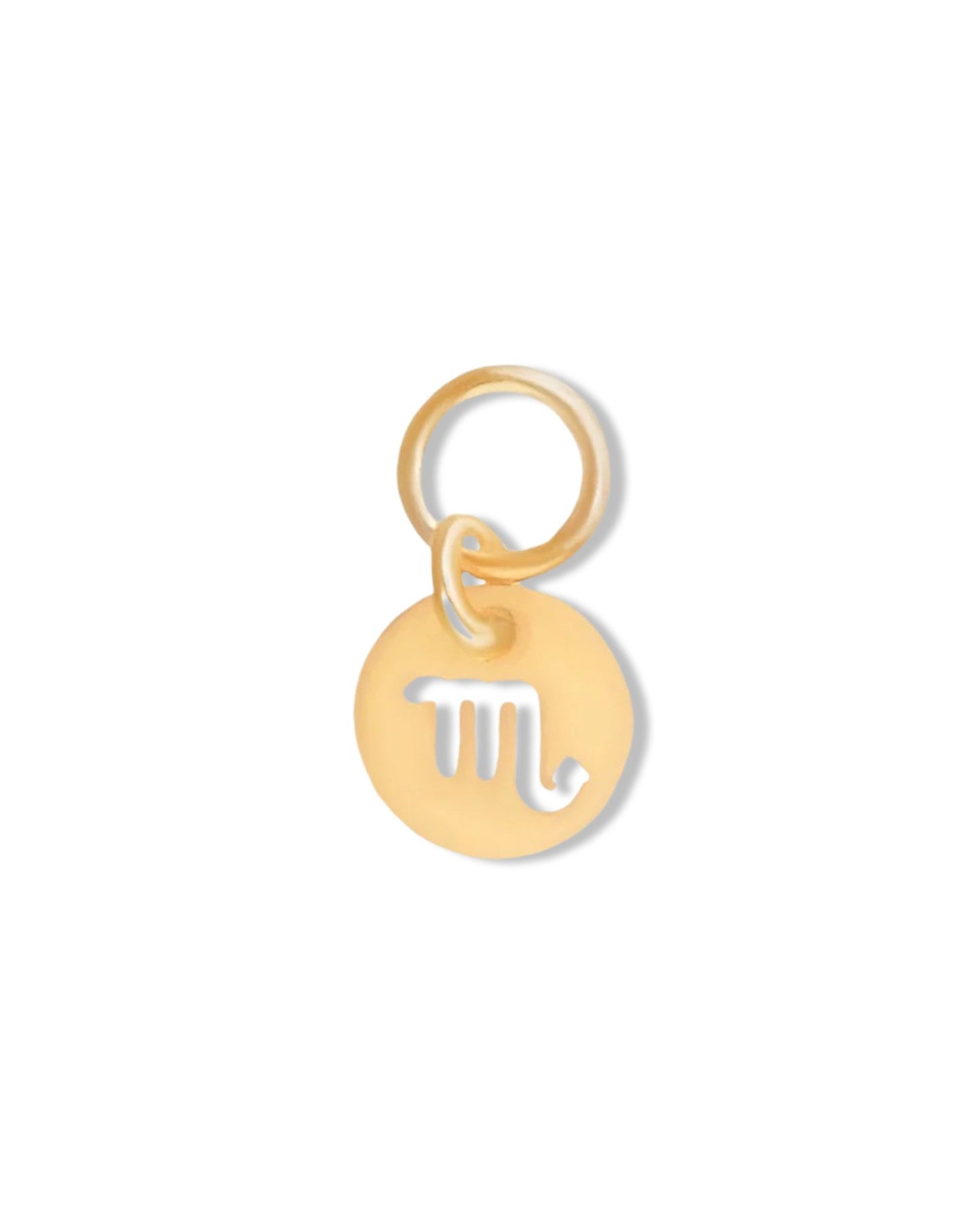 Gold Filled 7MM Zodiac Charm - DE.FINE Collection Jewelry