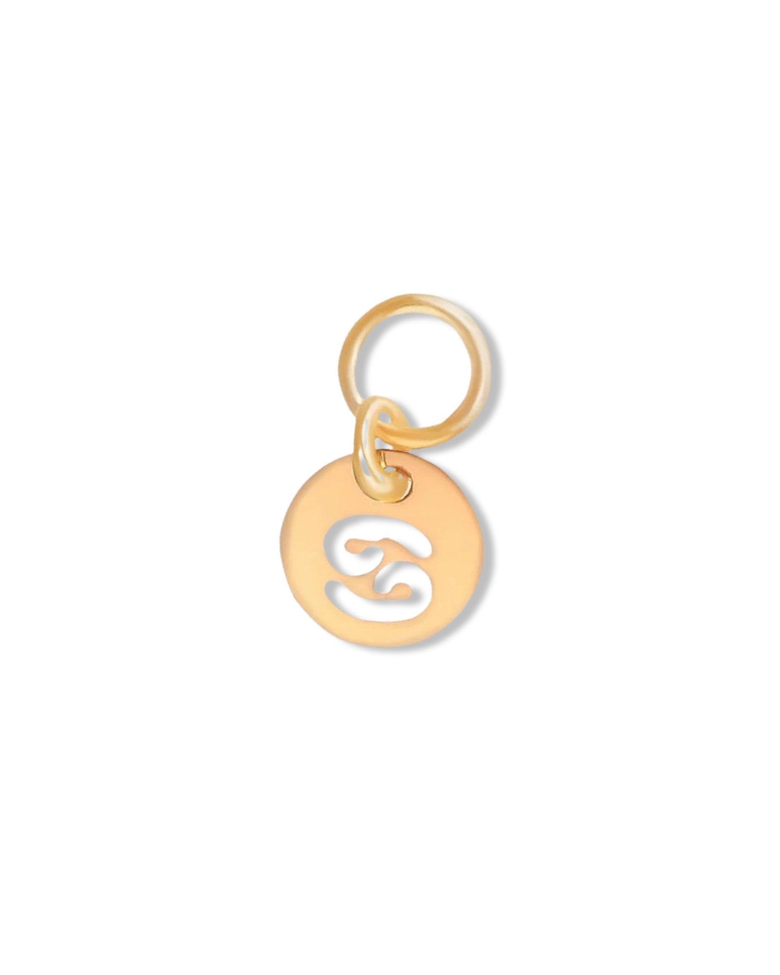 Gold Filled 7MM Zodiac Charm - DE.FINE Collection Jewelry