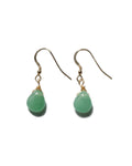 GREEN AVENTURINE STONE EARRINGS