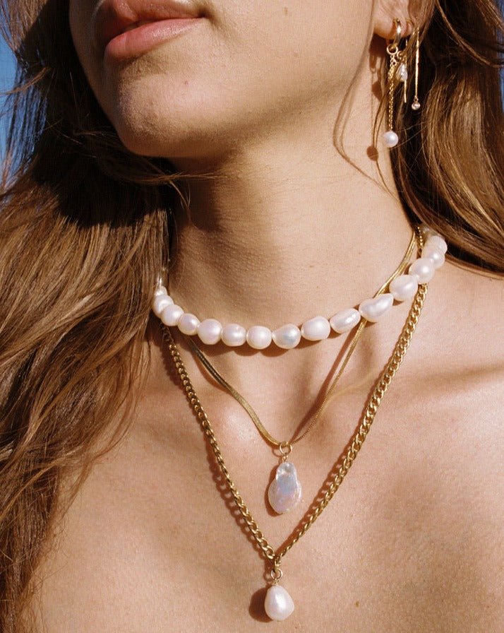 KESHI PEARL NECKLACE - DE.FINE Collection Jewelry