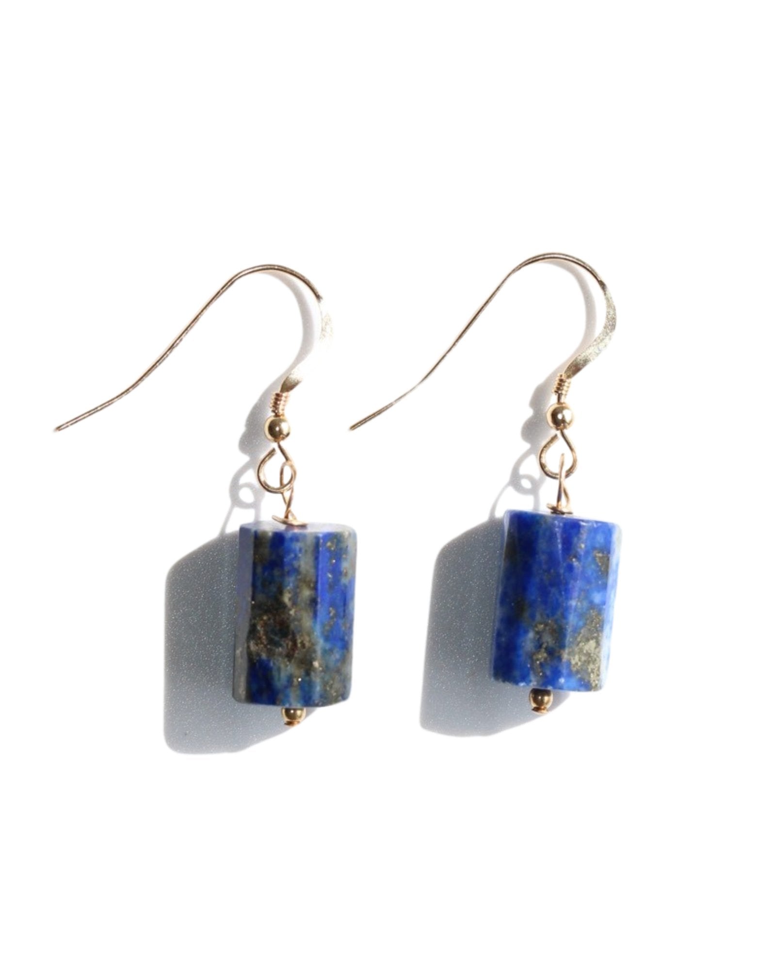 LAPIS STONE EARRINGS - DE.FINE Collection Jewelry