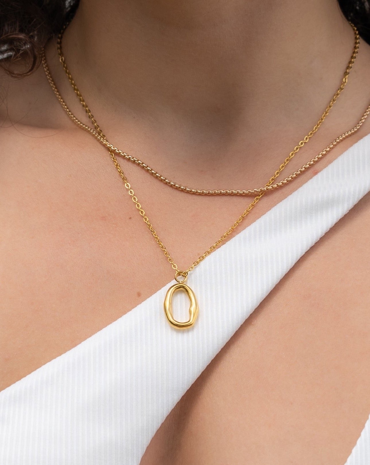 OVAL NECKLACE - DE.FINE Collection Jewelry