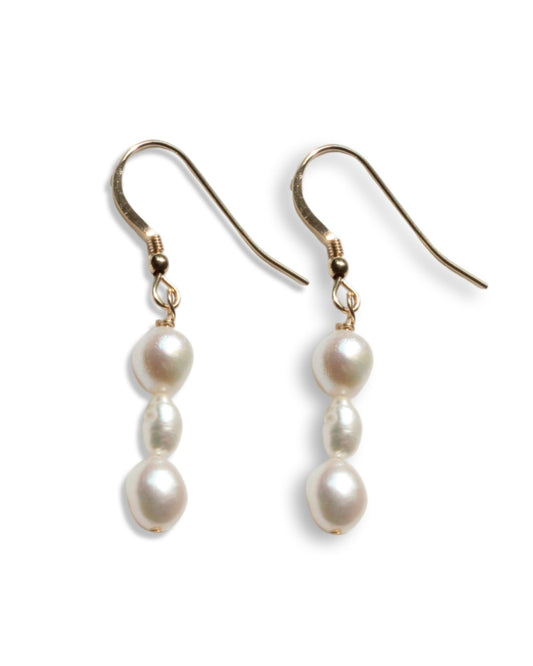 PEARL ON PEARLS EARRINGS - DE.FINE Collection Jewelry