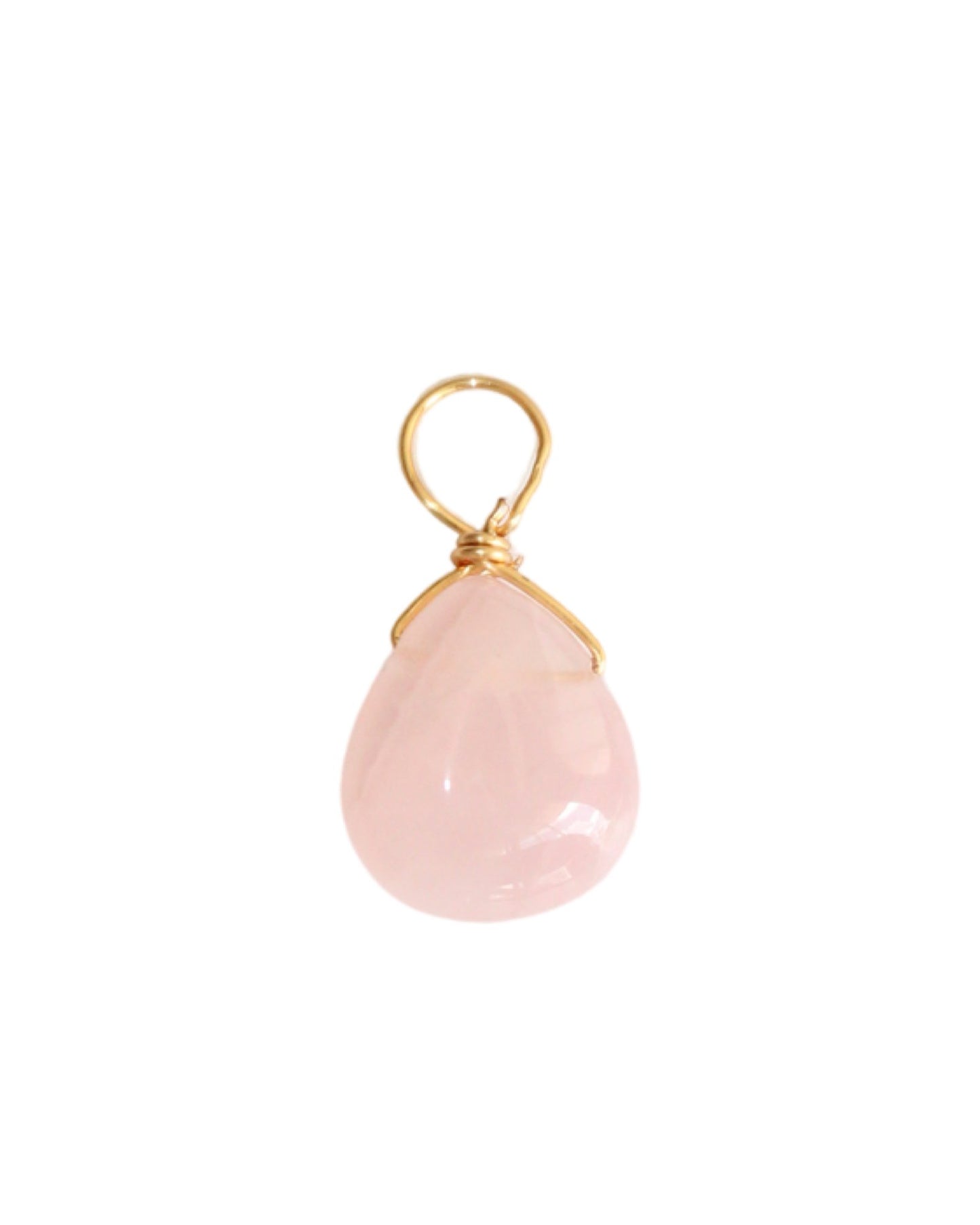Rose Quartz Stone Pendant - DE.FINE Collection Jewelry