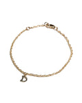 SINGLE INITIAL BRACELET