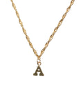 SINGLE INITIAL NECKLACE