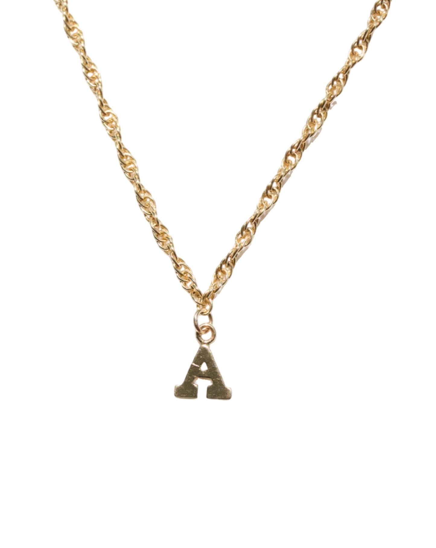 SINGLE INITIAL NECKLACE - DE.FINE Collection Jewelry