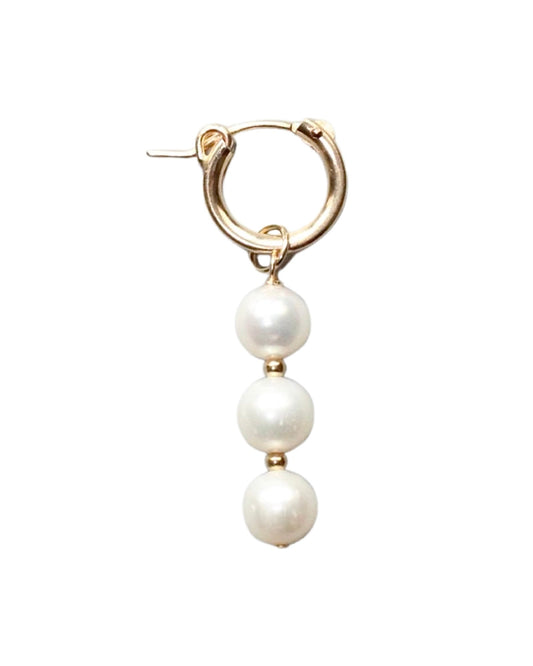 THE ESSENTIAL PEARLS HOOP - DE.FINE Collection Jewelry