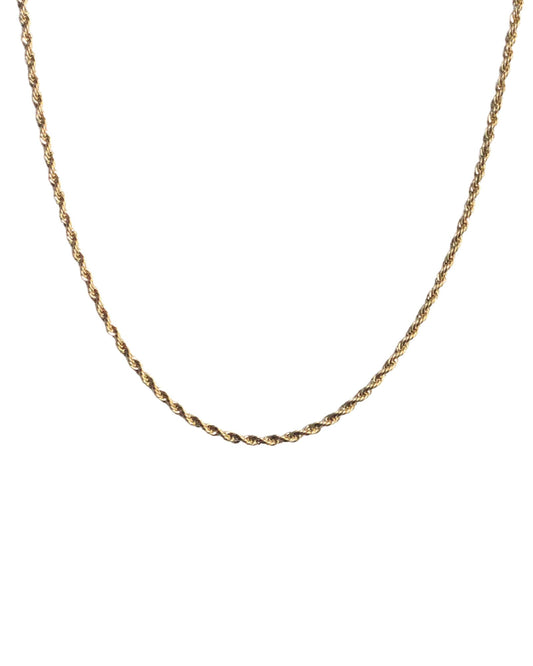 TWIST CHAIN - 3MM GOLD - DE.FINE Collection Jewelry