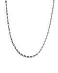 TWIST CHAIN - 3MM SILVER