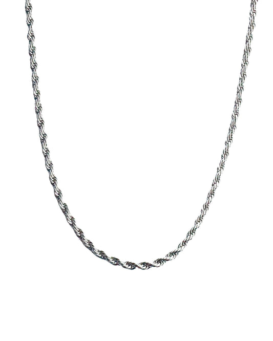 TWIST CHAIN - 3MM SILVER - DE.FINE Collection Jewelry