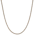 TWIST CHAIN - 3MM TWO TONE