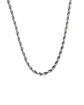 TWIST CHAIN - 4MM SILVER