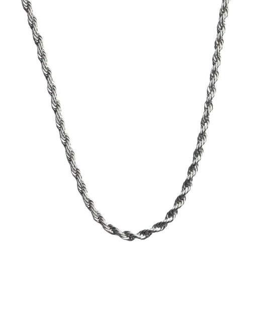 TWIST CHAIN - 4MM SILVER - DE.FINE Collection Jewelry