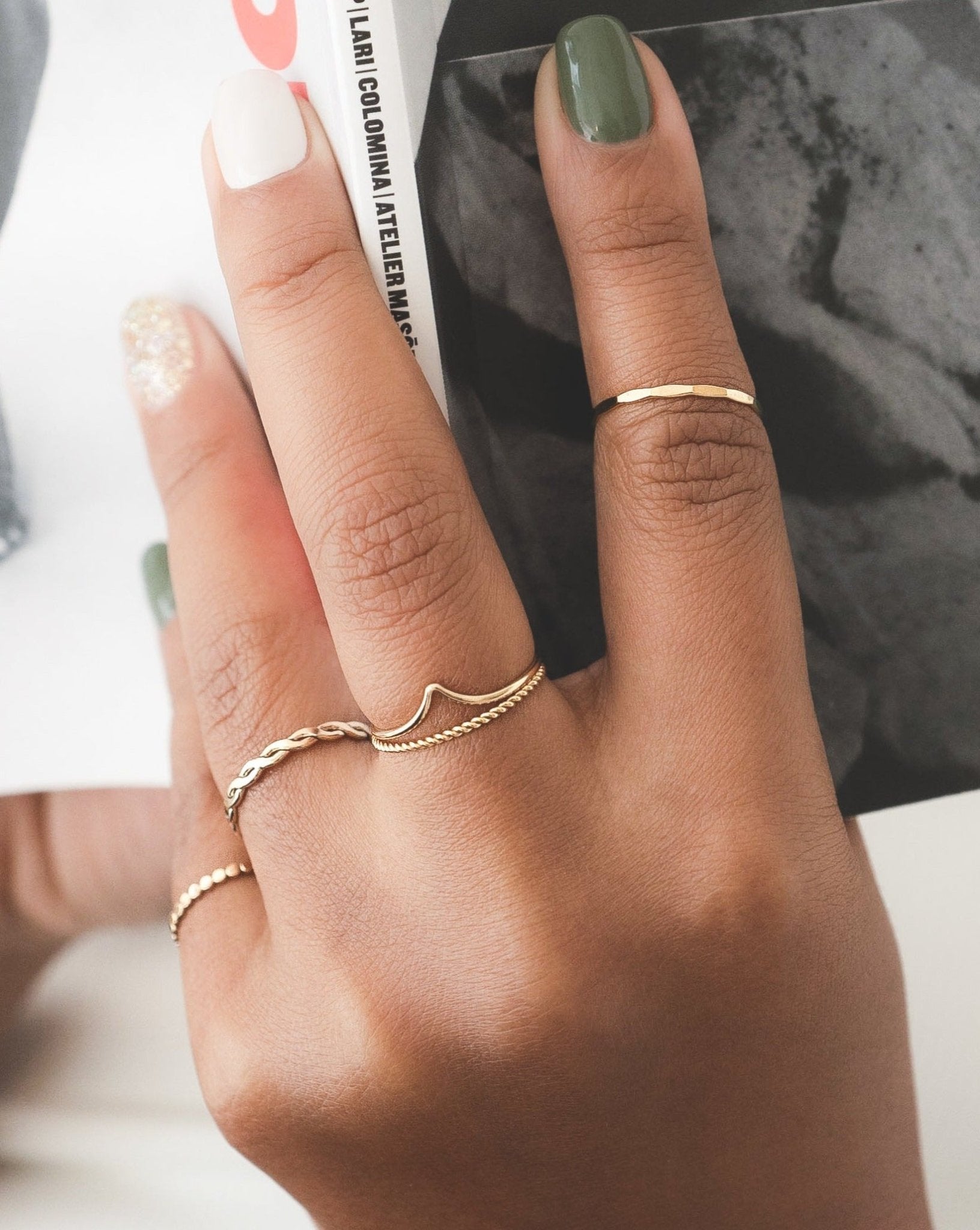 TWIST RING - DE.FINE Collection Jewelry