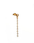 ZIRCONIA CHAIN STUD