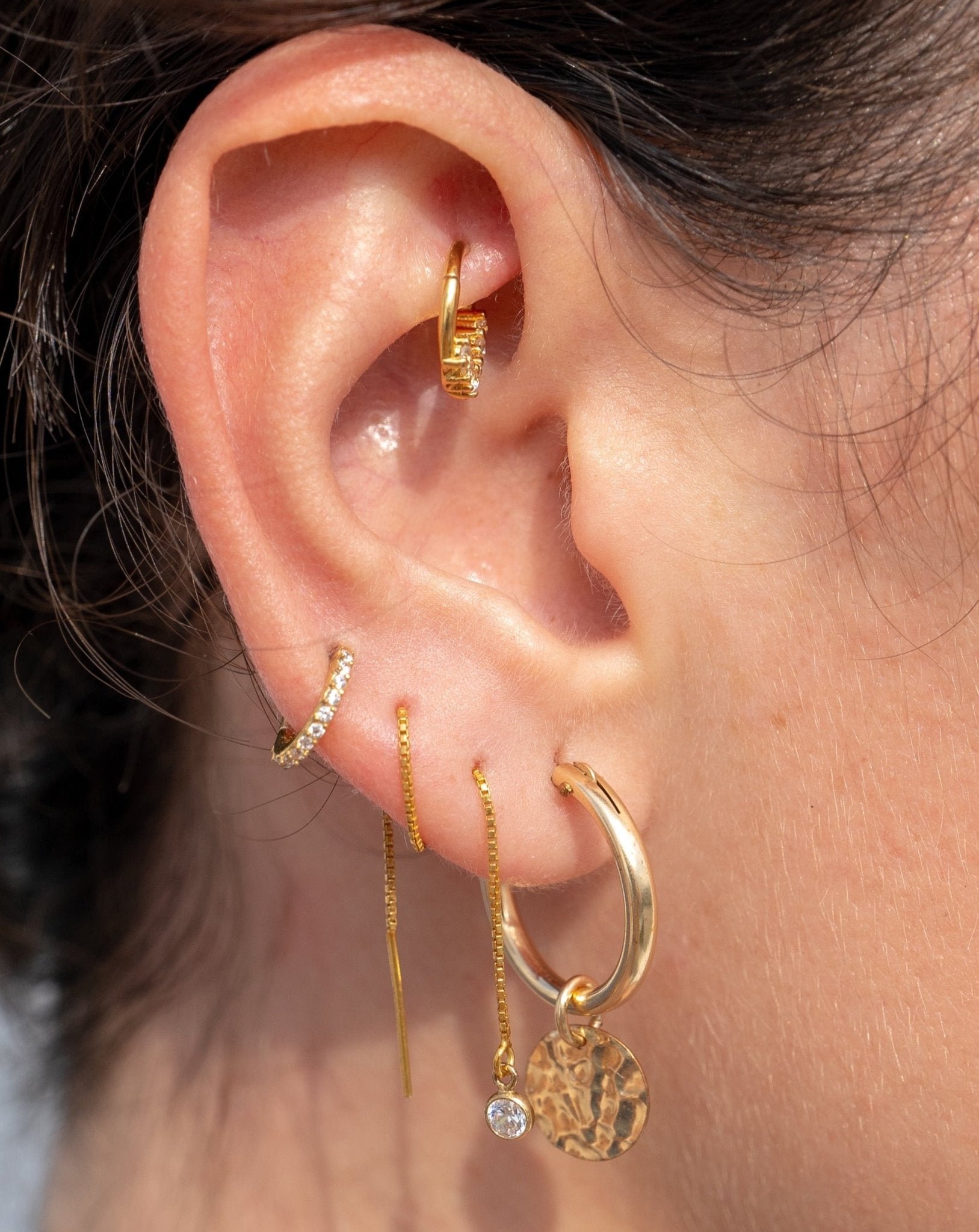 ZIRCONIA THREADER - DE.FINE Collection Jewelry